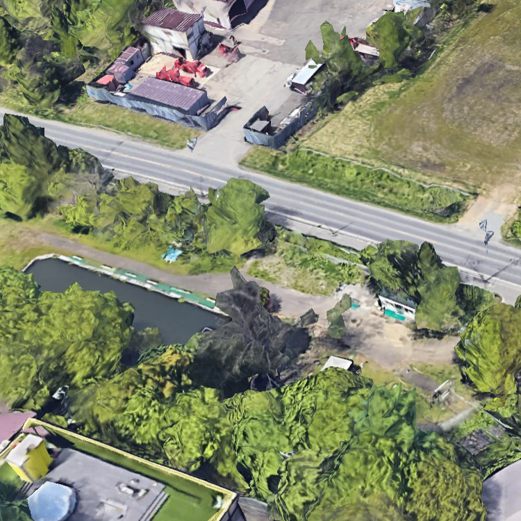 ばんけいの釣り堀