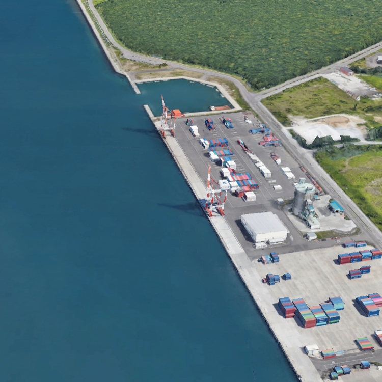 石狩湾新港・花畔埠頭