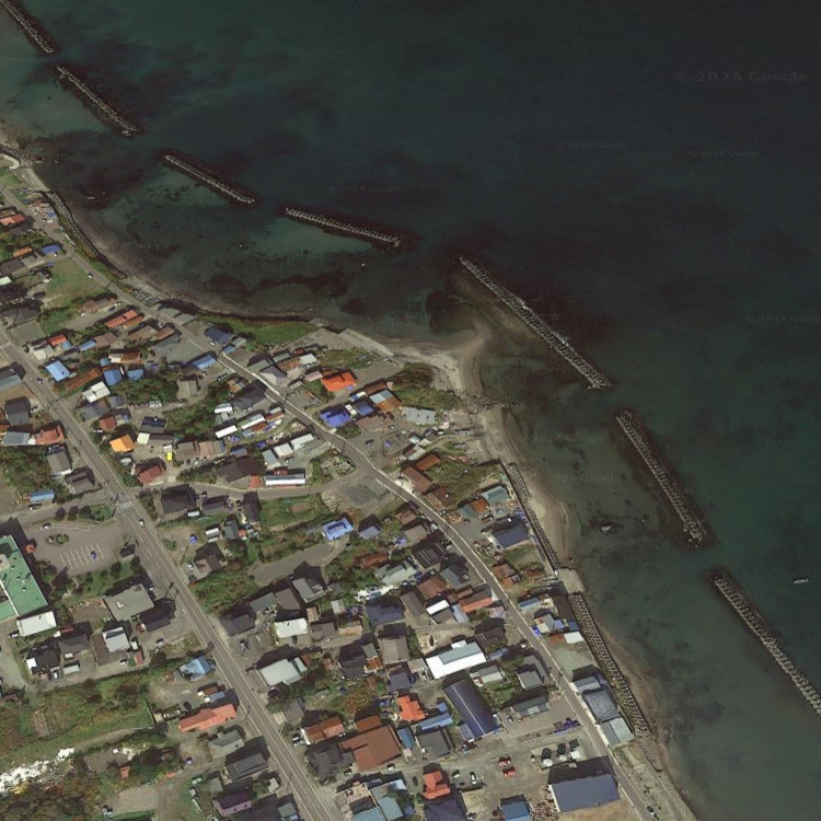 鹿部町沖テトラ