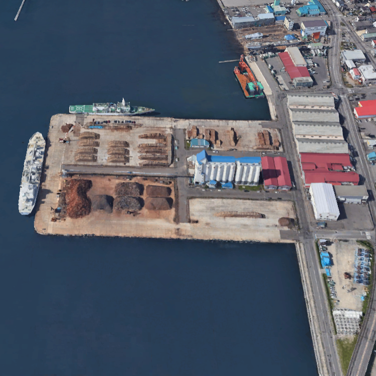 函館港・万代埠頭