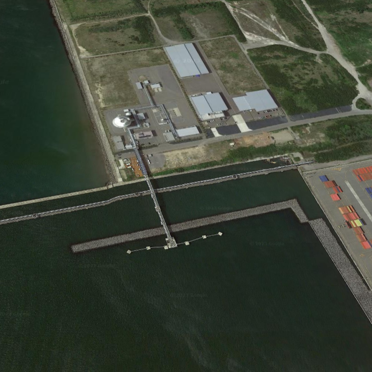 秋田港北防波堤海釣り施設