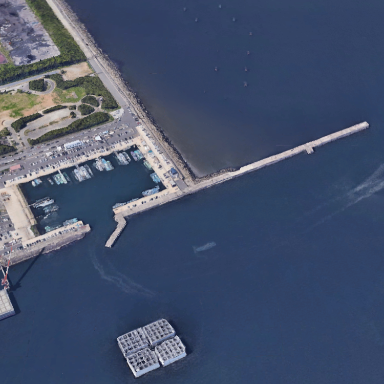 鹿島港魚釣園 北防波堤