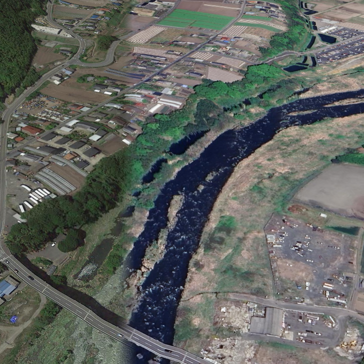 片品川国際マス釣場