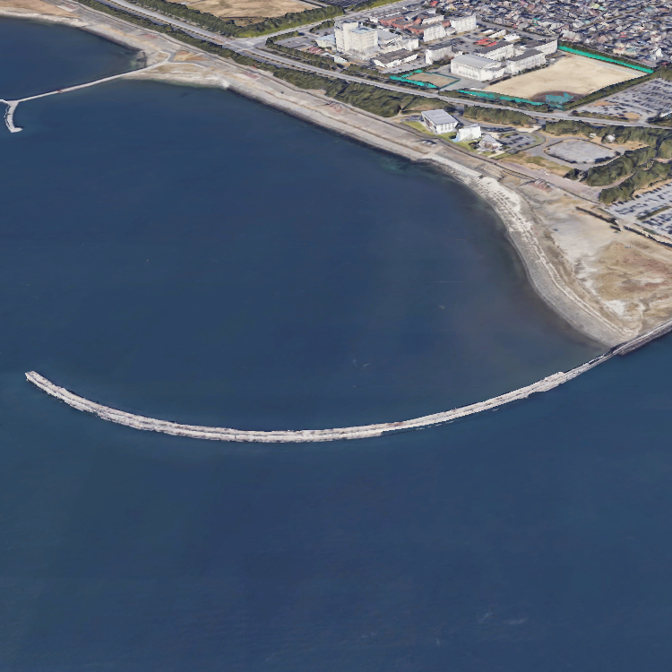 検見川の浜突堤