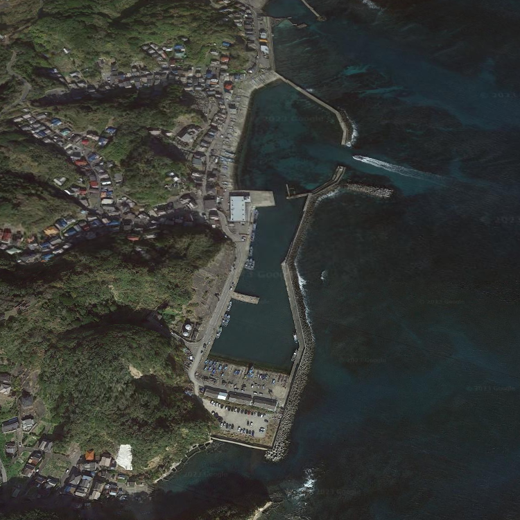 勝浦東部漁港川津港区