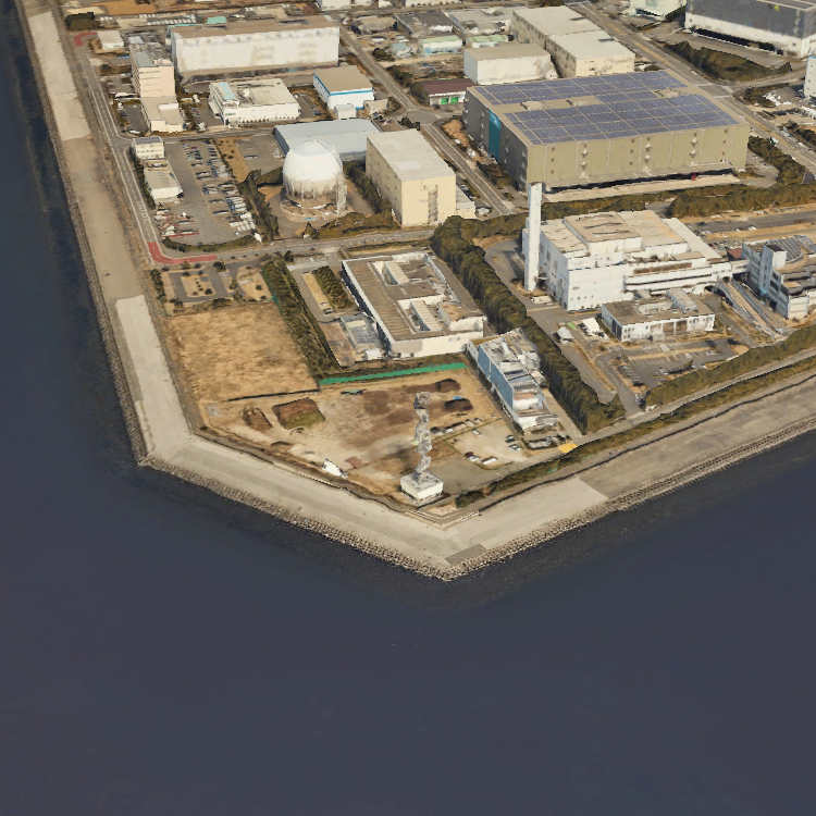 浦安クリーンセンター側