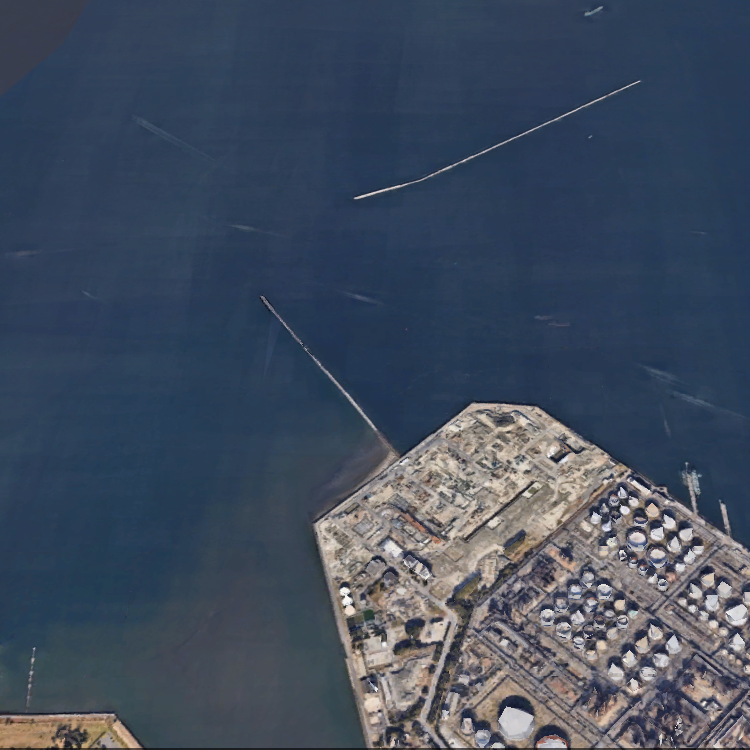 五井堤防・赤灯