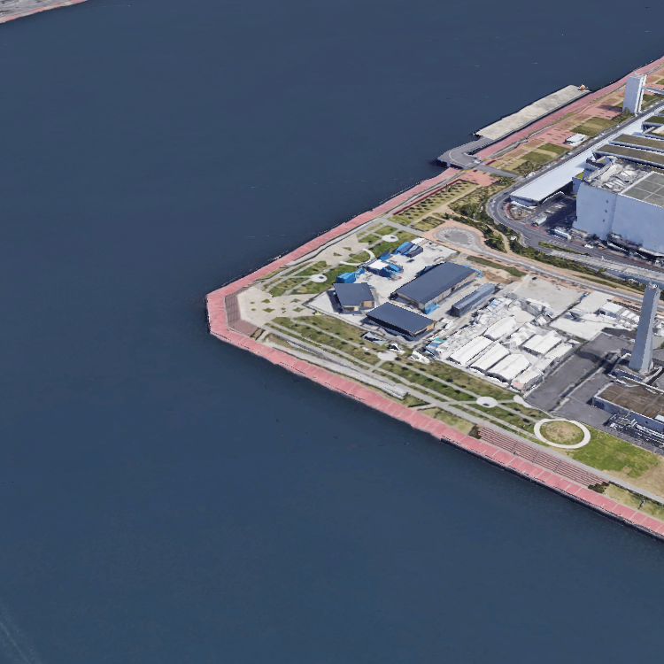 豊洲ぐるり公園 釣りエリア