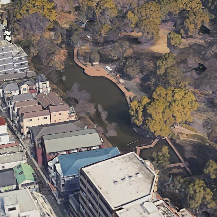 平和の森公園ひょうたん池