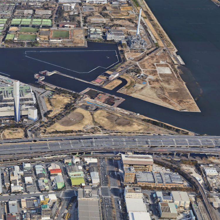 夢の島緑道公園