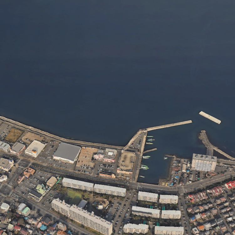 三春町岸壁・大津港