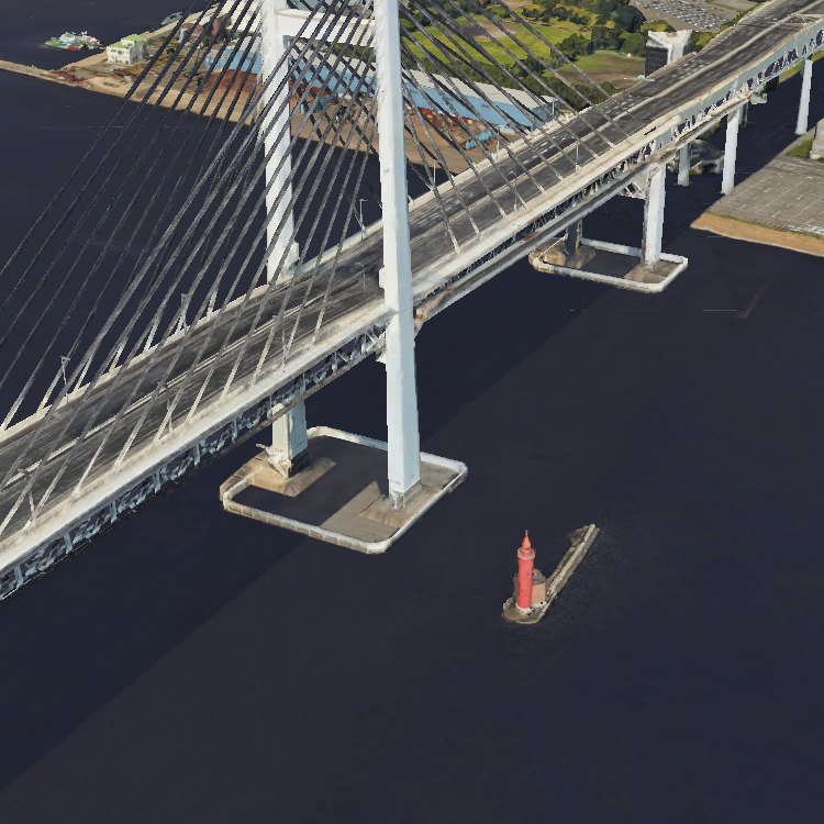 横浜港・沖赤灯