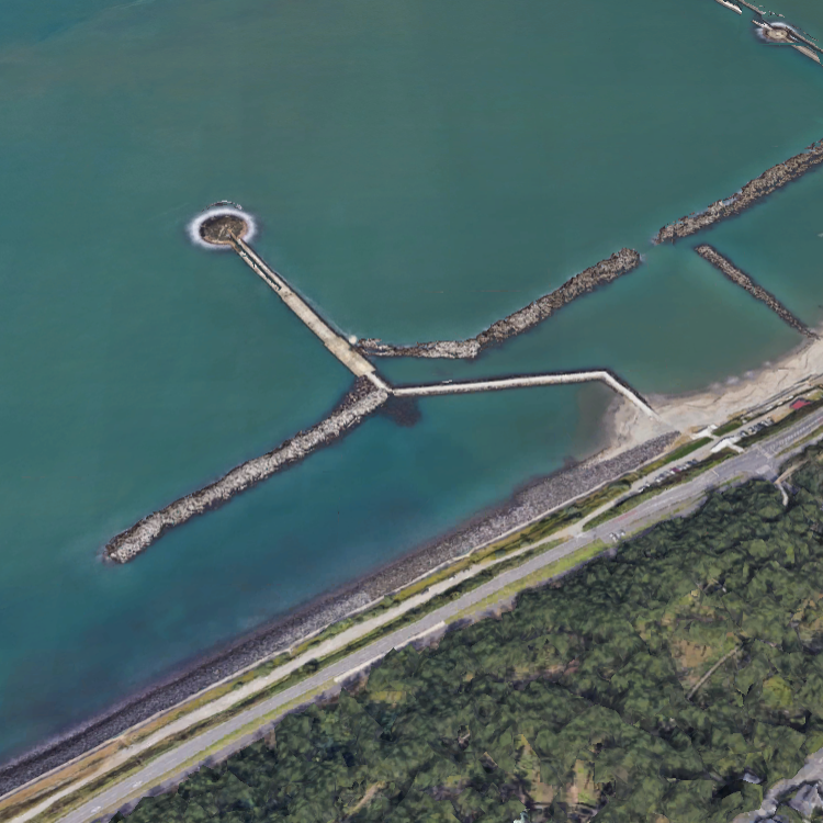 日和山第五突堤駐車場