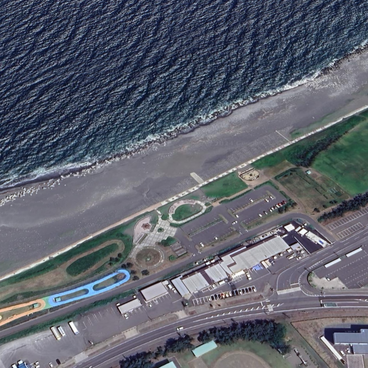 須沢海岸（ヒスイ海岸）