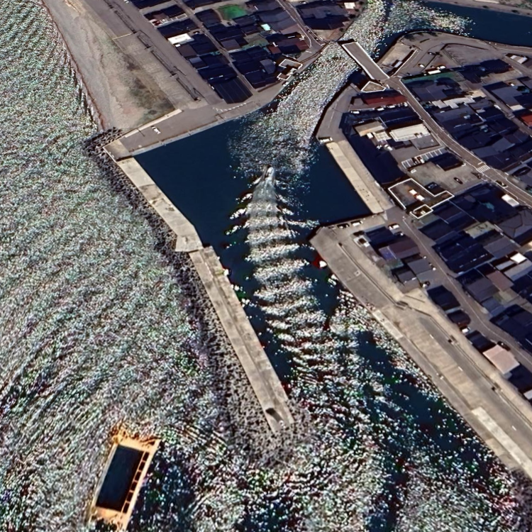 黒部港北防波堤灯台