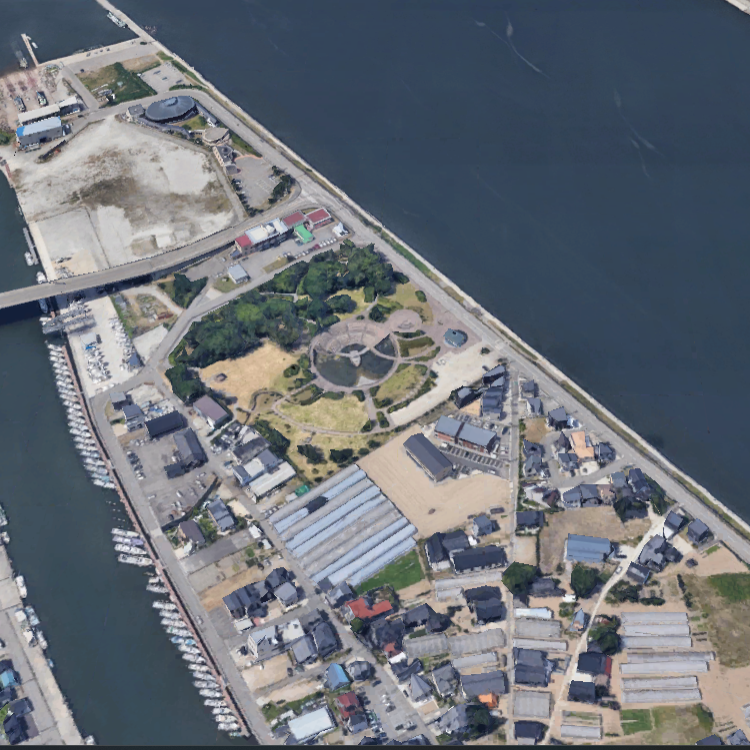 大野地区釣り護岸