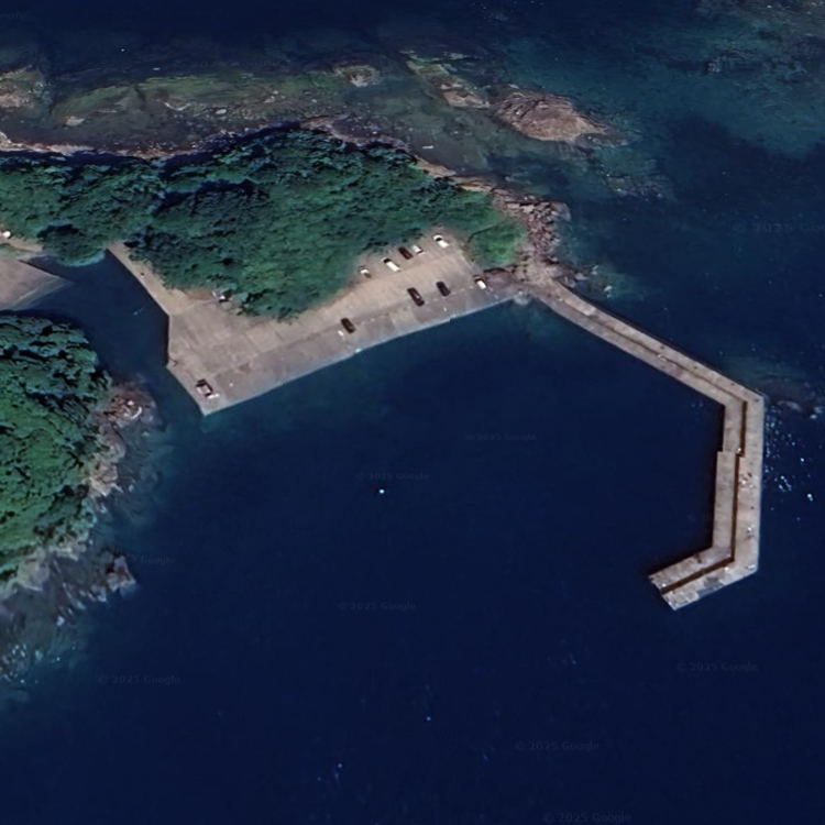 音海小中学校裏