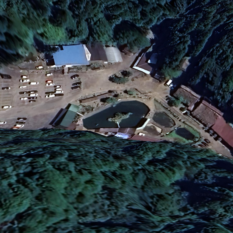 大滝鍾乳洞の釣り堀