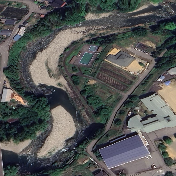 釣り場 朝日保育園横