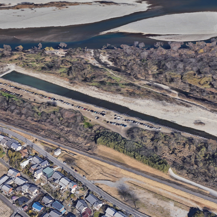 北方マス釣り場