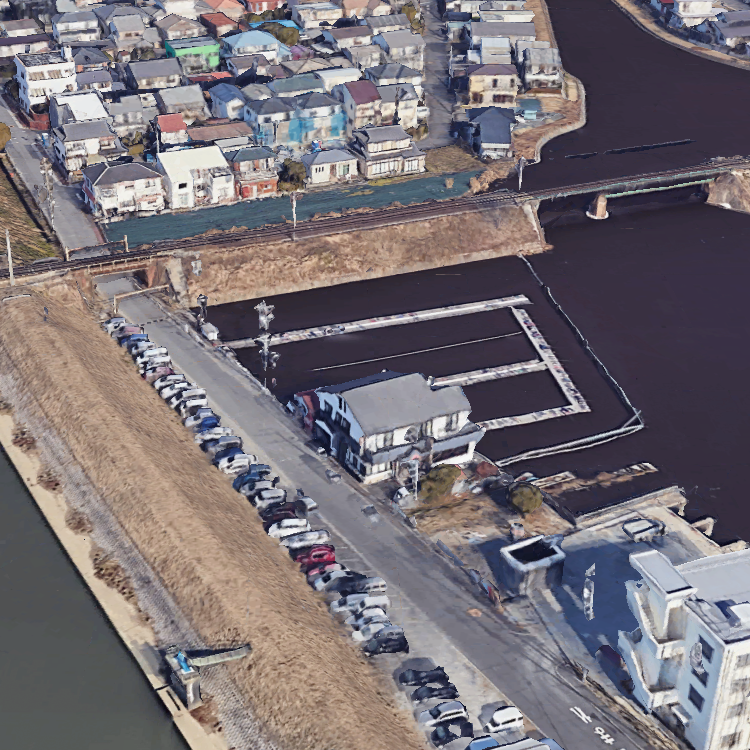 佐屋川西の森釣り場