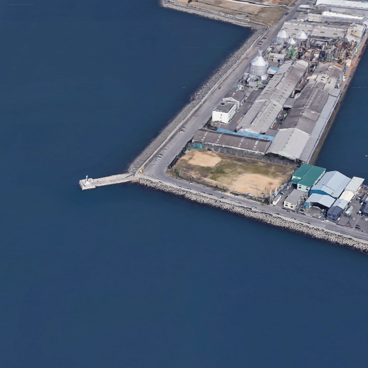 忠岡白灯台（ホクシン前）