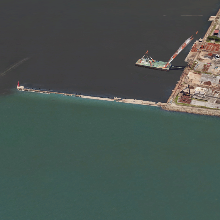 本荘人工島赤灯台