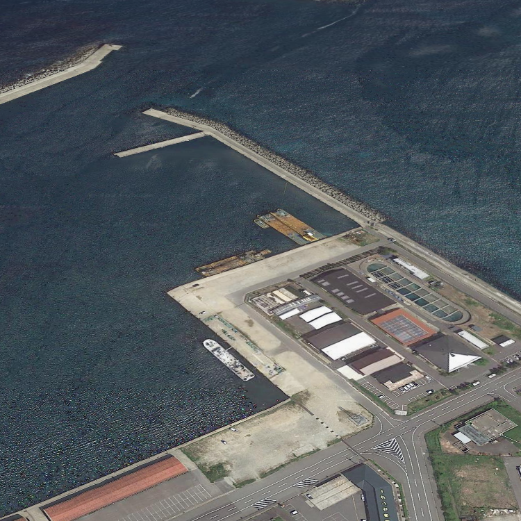 香住東港白灯台