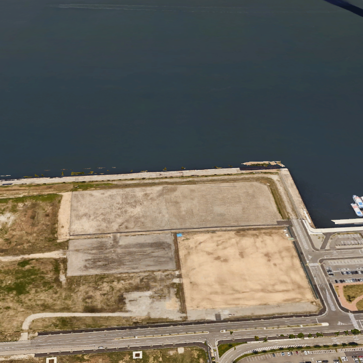 神戸空港親水護岸