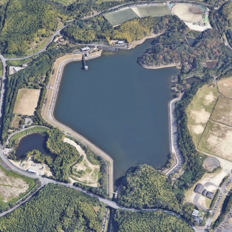 白川ダム貯水池