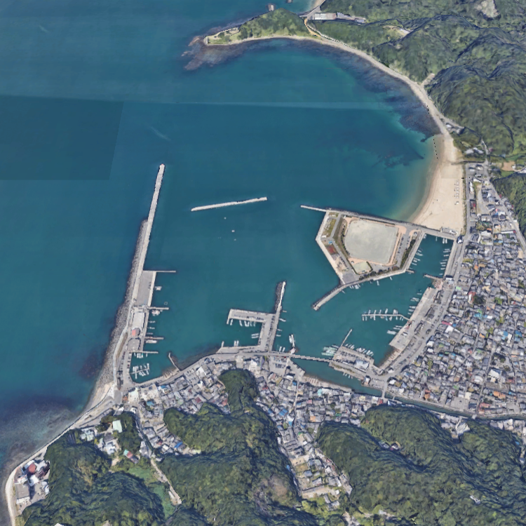 加太 小波止(白灯台)