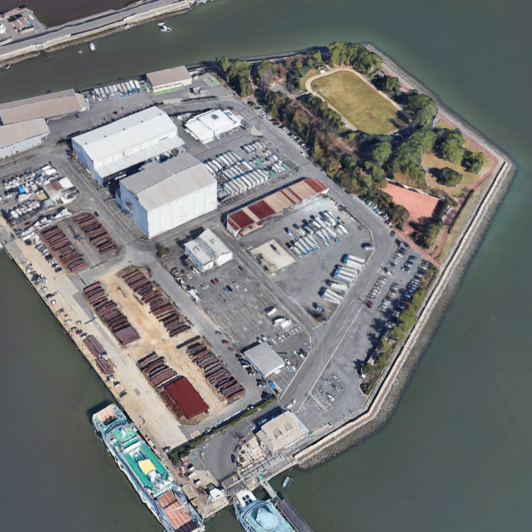 新岡山港 市民の森