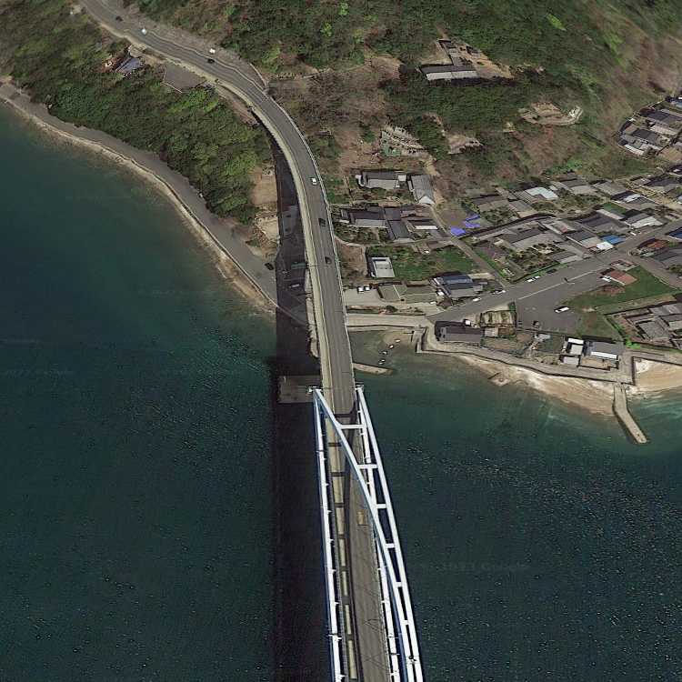 敷名・内海大橋下