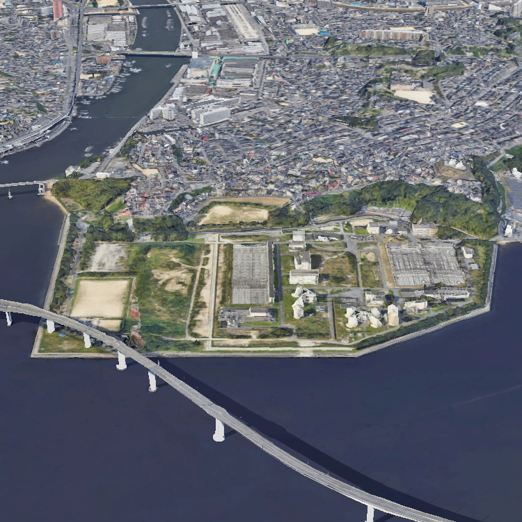 東部浄化センター周辺