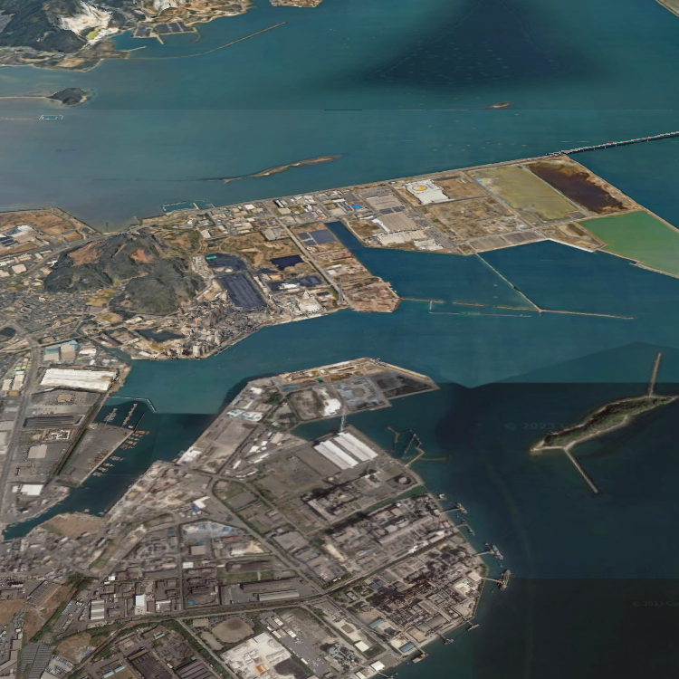 苅田港・赤灯台