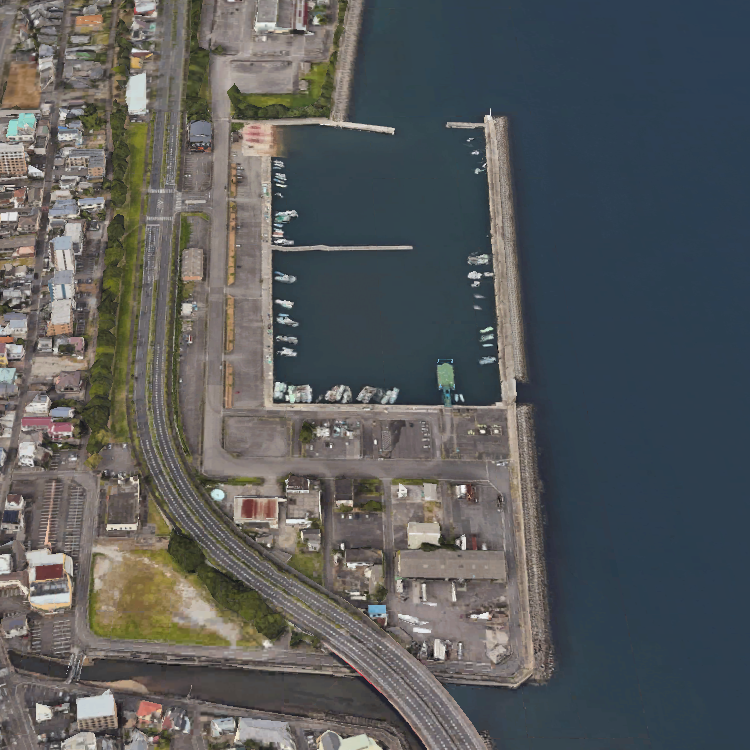 大分県別府市亀川漁港 海王丸