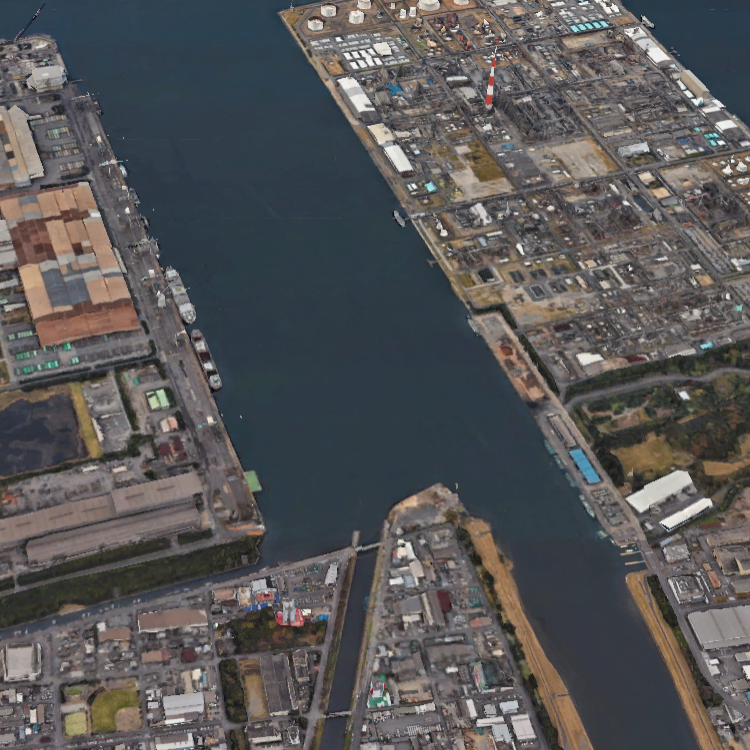 乙津川河口・乙津港