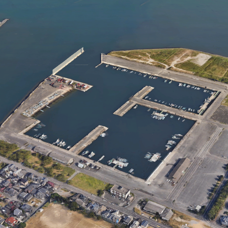 小祝漁港・山国川河口