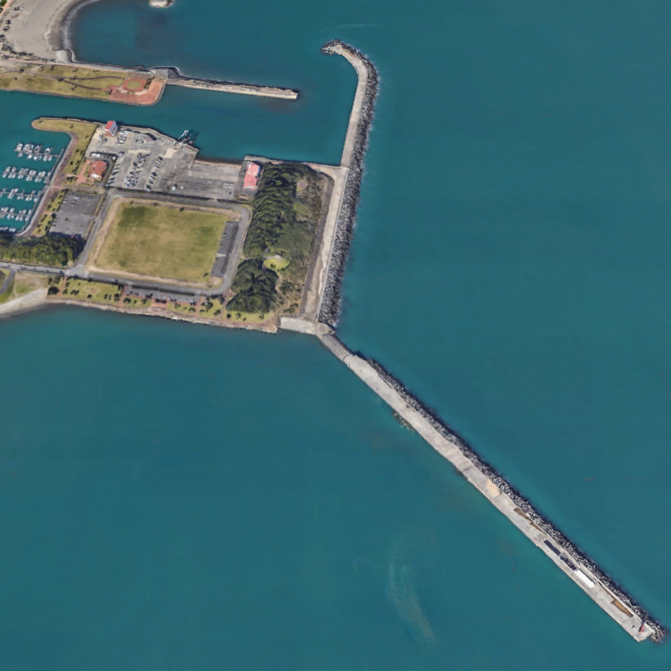 親水護岸(釣り護岸)