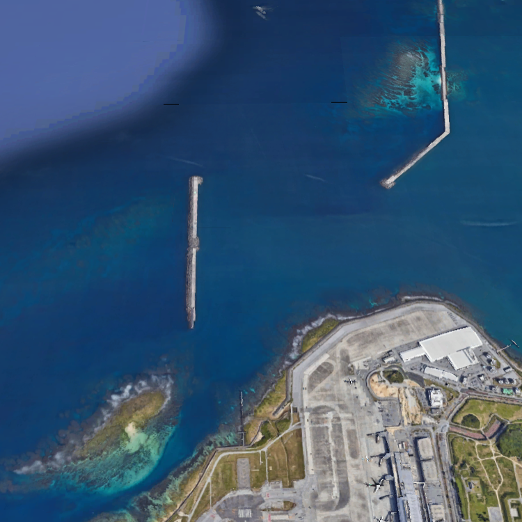 那覇防波堤(南防波堤)